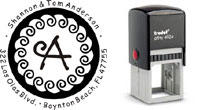 Self Inking Monogram Stamp - Trodat 4924 - MS8 MONOGRAM_STAMP_TR4924_MS8